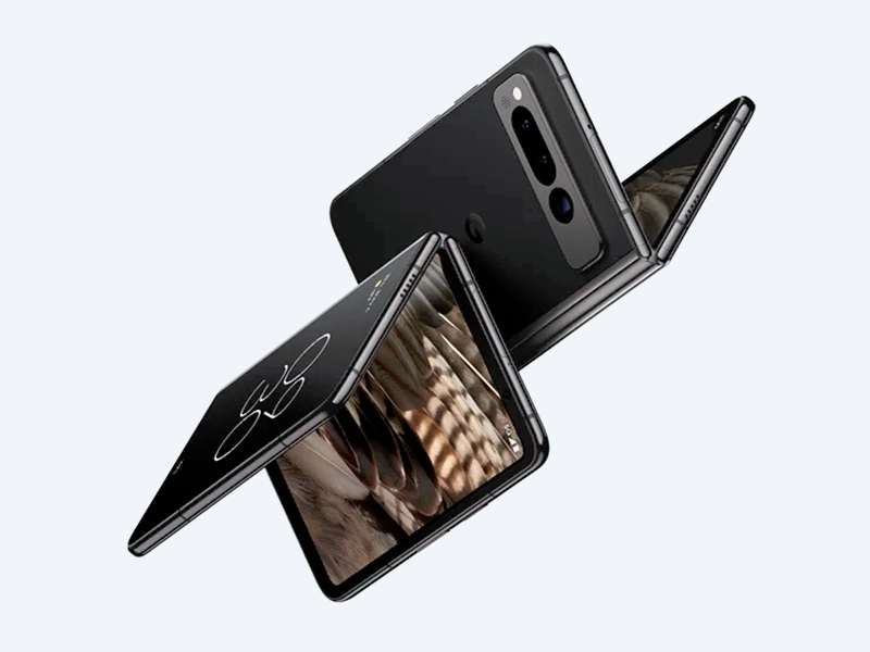 Foldable phone icon